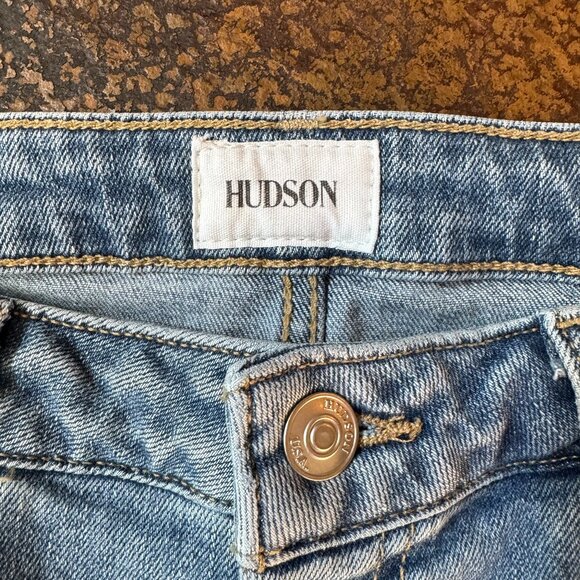 Hudson High Rise Wide Leg Jeans Women's Size 30 - Picture 6 of 7
